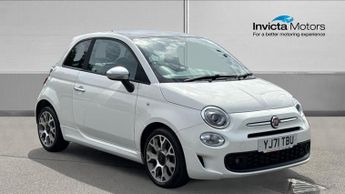Fiat 500 1.0 Mild Hybrid Rock Star 3dr (Fixed Glass Roof)(Navigation)(Rea