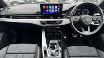 Audi A4 40 TFSI 204 S Line 5dr S Tronic Auto with Privacy Glass  Nav  Vi