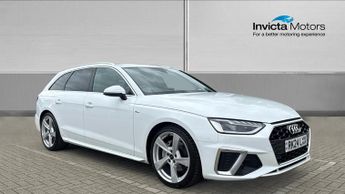 Audi A4 40 TFSI 204hp S Line Estate 5dr S Tronic Auto with Carplay  Clim