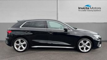 Audi A3 30 TFSI S Line 5dr S Tronic (Navigation)(Rear Parking Sensors)(C