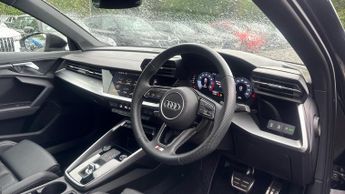 Audi A3 30 TFSI S Line 5dr S Tronic (Navigation)(Rear Parking Sensors)(C