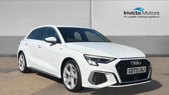Audi A3 35 TFSI S Line 5dr S Tronic Auto with 1 Owner  Apple CarPlay  MM