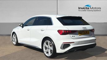 Audi A3 35 TFSI S Line 5dr S Tronic Auto with 1 Owner  Apple CarPlay  MM