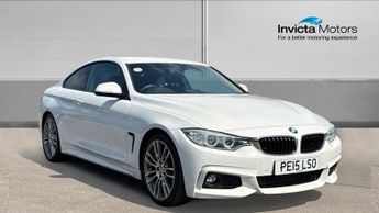 BMW 4 Series 420i M Sport 2dr (Navigation)(Front/Rear Parking Sensors)(Heated