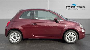 Fiat 500 1.2 Lounge 3dr Dualogic (Apple Carplay/Android Auto)(Rear Parkin