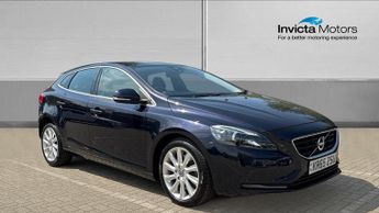 Volvo V40 D4 (190) SE Lux Nav 5dr G/tron Auto with Heated Leather Seats  U