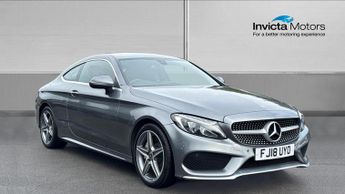 Mercedes C Class C220d AMG Line 2dr Auto (Parktronic Park Assist)(Navigation)(Hea