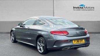 Mercedes-Benz C-Class C220d AMG Line 2dr Auto (Parktronic Park Assist)(Navigation)(Hea