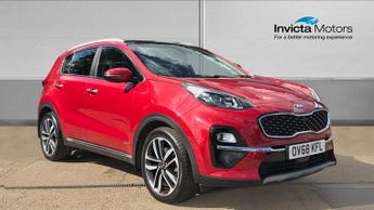 Kia Sportage 1.6T GDi ISG 4 AWD 5dr DCT Auto with Carplay  Climate Control