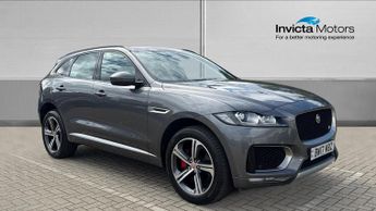 Jaguar F-Pace 3.0d V6 S 5dr Auto AWD Auto with 2 Owners  Keyless Entry  Heated