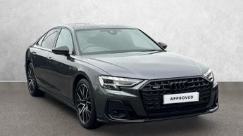 Audi A8 55 TFSI Quattro Black Edition 4dr Tiptronic with Climate Seats a