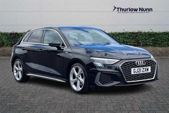 Audi A3 1.5 TFSI 35 S line Sportback 5dr Petrol S Tronic Euro 6 (s/s) (1
