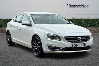 Volvo S60 2.0 D3 SE Lux Nav Saloon 4dr Diesel Auto Euro 6 (s/s) (150 ps)