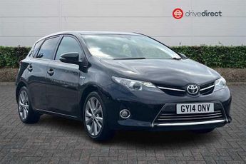 TOYOTA AURIS 1.8 VVT-h Excel Hatchback 5dr Petrol Hybrid CVT Euro 5 (s/s) (13