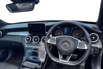 MERCEDES-BENZ C CLASS 2.0 C200 AMG Line Cabriolet 2dr Petrol G-Tronic+ Euro 6 (s/s) (1