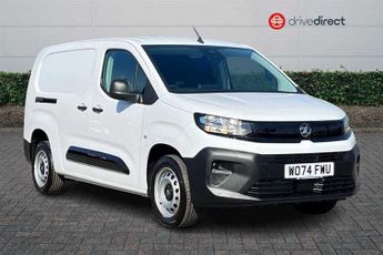 Vauxhall Combo 1.5 Turbo D 2300 Prime XL Panel Van 6dr Diesel Manual LWB Euro 6
