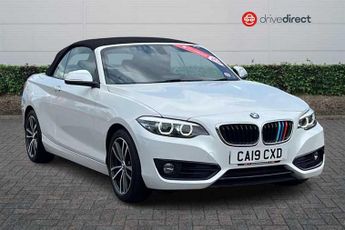 BMW 218 1.5 218i GPF Sport Convertible 2dr Petrol Auto Euro 6 (s/s) (136