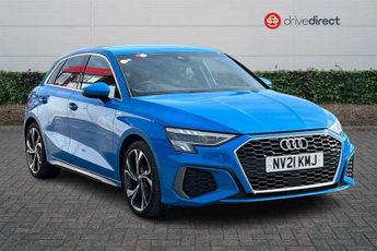 Audi A3 1.5 TFSI 35 S line Sportback 5dr Petrol Manual Euro 6 (s/s) (150