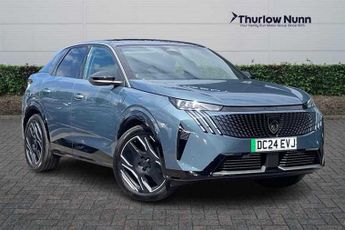 Peugeot E-3008 73kWh GT SUV 5dr Electric Auto (210 ps)