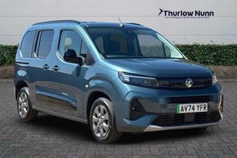 Vauxhall Combo 52kWh Ultimate MPV 5dr Electric Auto (7.4kW Charger) (136 ps)