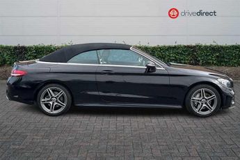 MERCEDES-BENZ C CLASS 1.5 C200 MHEV AMG Line (Premium) Cabriolet 2dr Petrol G-Tronic+ 