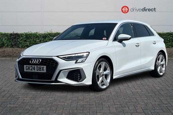 AUDI A3 1.0 TFSI 30 S line Sportback 5dr Petrol Manual Euro 6 (s/s) (110