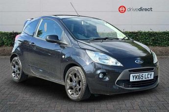 Ford Ka 1.2 Zetec Black Edition Hatchback 3dr Petrol Manual Euro 6 (s/s)