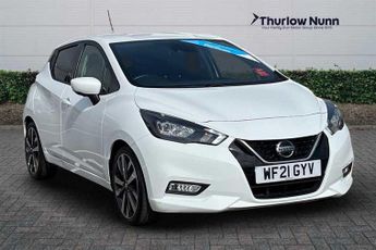 Nissan Micra 1.0 IG-T Tekna Hatchback 5dr Petrol XTRON Euro 6 (s/s) (92 ps)