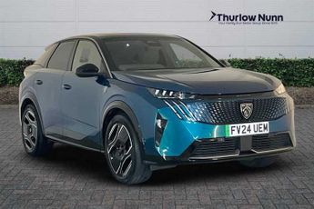 Peugeot E-3008 73kWh GT SUV 5dr Electric Auto (210 ps)
