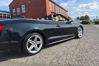 AUDI A5 CABRIOLET 2.0 TFSI S line Convertible 2dr Petrol S Tronic quattro Euro 6 (