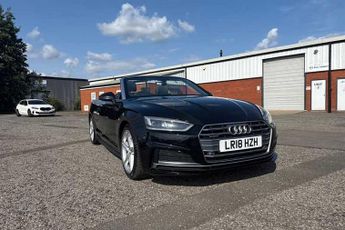 AUDI A5 CABRIOLET 2.0 TFSI S line Convertible 2dr Petrol S Tronic quattro Euro 6 (