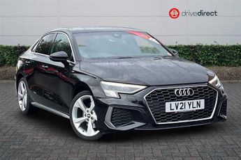 Audi A3 1.0 TFSI 30 S line Saloon 4dr Petrol Manual Euro 6 (s/s) (110 ps