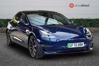 Tesla Model 3 (Dual Motor) Performance Saloon 4dr Electric Auto 4WDE (Performa
