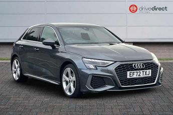 Audi A3 1.5 TFSI 35 S line Sportback 5dr Petrol S Tronic Euro 6 (s/s) (1