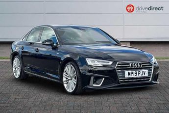 Audi A4 2.0 TFSI 40 S line Saloon 4dr Petrol S Tronic Euro 6 (s/s) (190 