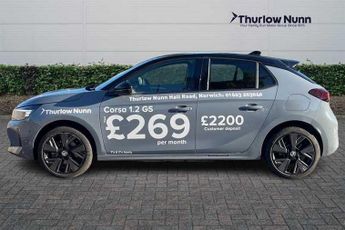 Vauxhall Corsa Electric 50kWh GS Hatchback 5dr Electric Auto (136 ps)