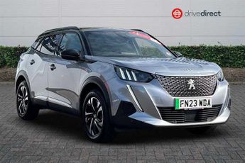 Peugeot 2008 50kWh GT SUV 5dr Electric Auto (7kW Charger) (136 ps)