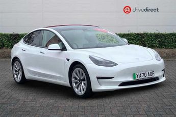 TESLA MODEL 3 (Dual Motor) Long Range Saloon 4dr Electric Auto 4WDE (346 ps)