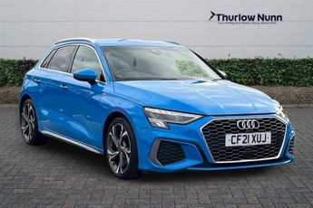 Audi A3 1.5 TFSI 35 S line Sportback 5dr Petrol S Tronic Euro 6 (s/s) (1