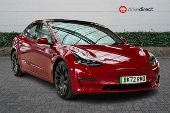 Tesla Model 3 (Dual Motor) Performance Saloon 4dr Electric Auto 4WDE (Performa