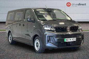 VAUXHALL VIVARO LIFE Electric 49kWh Combi XL MPV 5dr Electric Auto LWB (9 Seat, 7.4kW Charger)