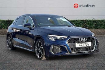 Audi A3 1.0 TFSI 30 S line Sportback 5dr Petrol Manual Euro 6 (s/s) (110