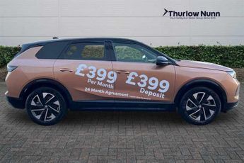 Vauxhall Grandland Electric 73kWh GS SUV 5dr Electric Auto (213 ps)