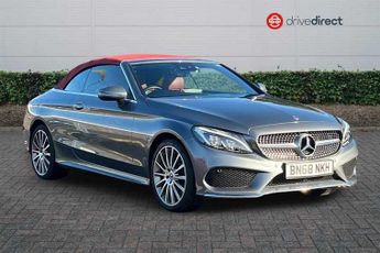 Mercedes C Class 2.1 C220d AMG Line (Premium Plus) Cabriolet 2dr Diesel G-Tronic+