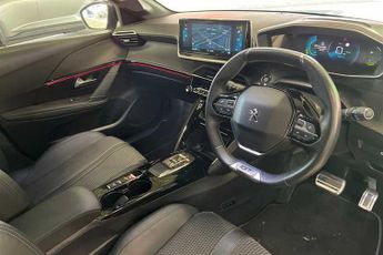 PEUGEOT E-208 50kWh GT Hatchback 5dr Electric Auto (7.4kW Charger) (136 ps)