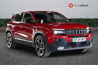 Jeep Avenger 54kWh Summit SUV 5dr Electric Auto (156 ps)