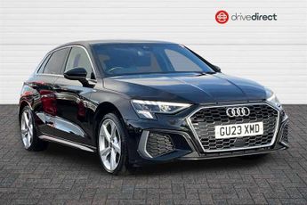 Audi A3 1.0 TFSI 30 S line Sportback 5dr Petrol S Tronic Euro 6 (s/s) (1