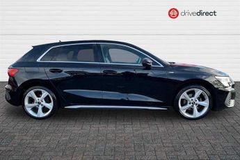 AUDI A3 1.0 TFSI 30 S line Sportback 5dr Petrol S Tronic Euro 6 (s/s) (1