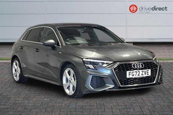 Audi A3 1.0 TFSI 30 S line Sportback 5dr Petrol Manual Euro 6 (s/s) (110