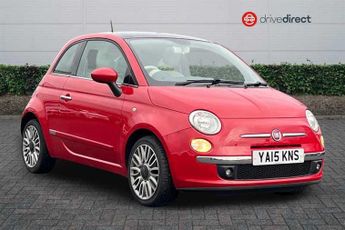 Fiat 500 1.2 Lounge Hatchback 3dr Petrol Manual Euro 6 (s/s) (69 bhp)